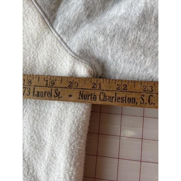 A New Day Jacket Womens Large Fleece White Gray Full Zip Closure Rose Gold Zip - Picture 7 of 9